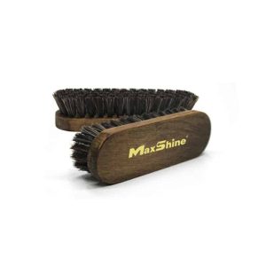 Horsehair cleaning brush