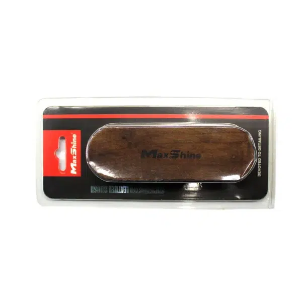 Leather and alcantara brush – Image 2